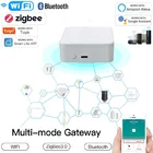 Многорежимный шлюз Tuya с поддержкой Wi-Fi + Bluetooth + Zigbee, многопротокольный шлюз связи Smart Life, работает с приложением Alexa Google Home