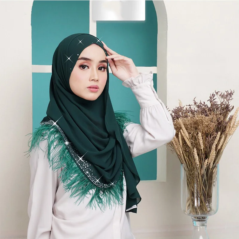 Рисунок 4 - Женский шифоновый шарф с крист