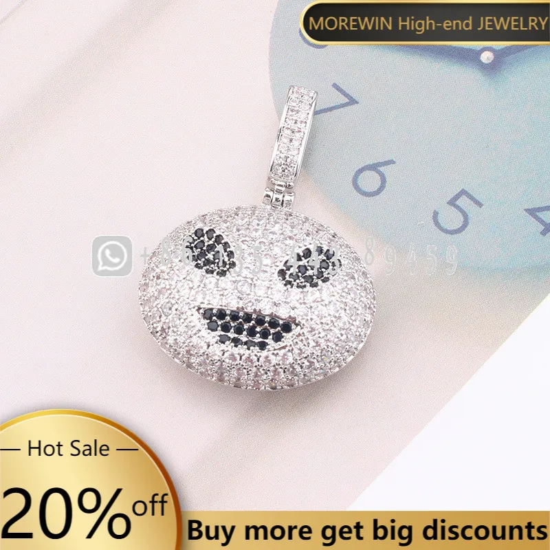 

European And American Hip-hop Male And Female New Product Alien Pendant Anime Hip-hop Jewelry Cool Micro-inlaid Zircon Jewelry