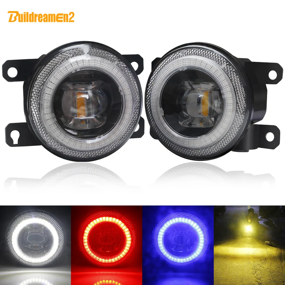 

Car Fog Light LED Angel Eye Daytime Running Light For Mitsubishi Outlander Pajero L200 Triton Galant Colt Eclipse Endeavor RVR