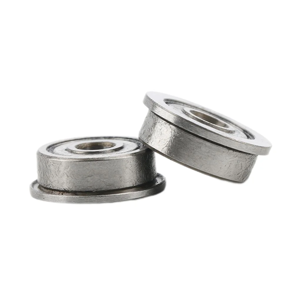 

10PC Chrome Steel F606ZZ 6x17x6mm Mini Flange Ball Bearing