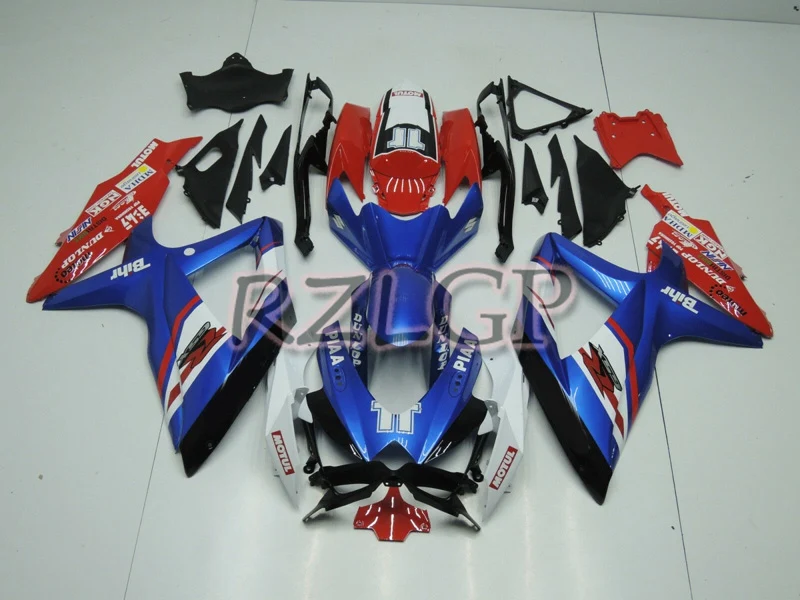 

Custom Blue Red White O934 Injection mold Fairing kit for GSXR1000 K9 09 10 GSXR 1000 2009 2010 Red black Fairings set+gifts