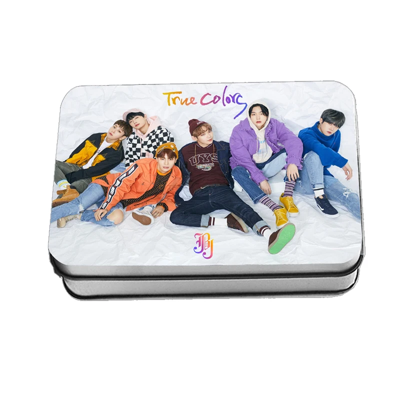 Kpop JBJ 2 й мини альбом &ltреальные цвета&gt Polaroid Photo Lomo Card Fashion K POP подарки для фанатов