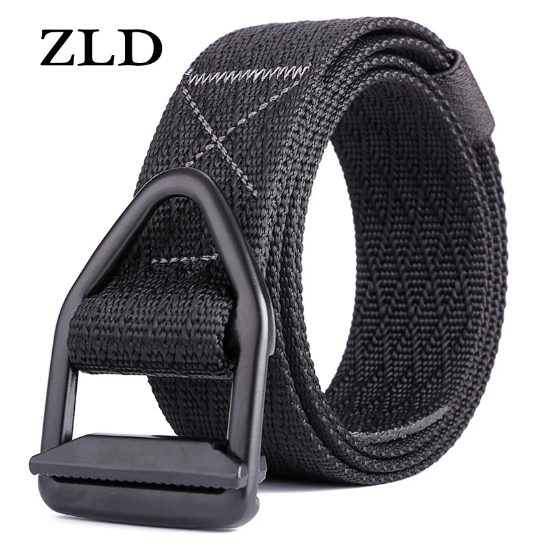 

Новый модный нейлоновый ремень ZLD в форме алмаза, мужской холщовый тканый гипоаллергенный ремень, ремень для отдыха на открытом воздухе, так...