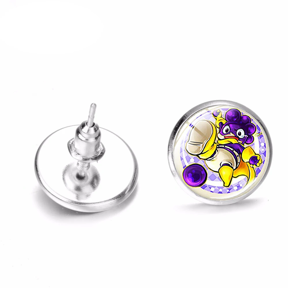 Серьги-гвоздики в стиле аниме Моя геройская Академия коллекция отаку ручная