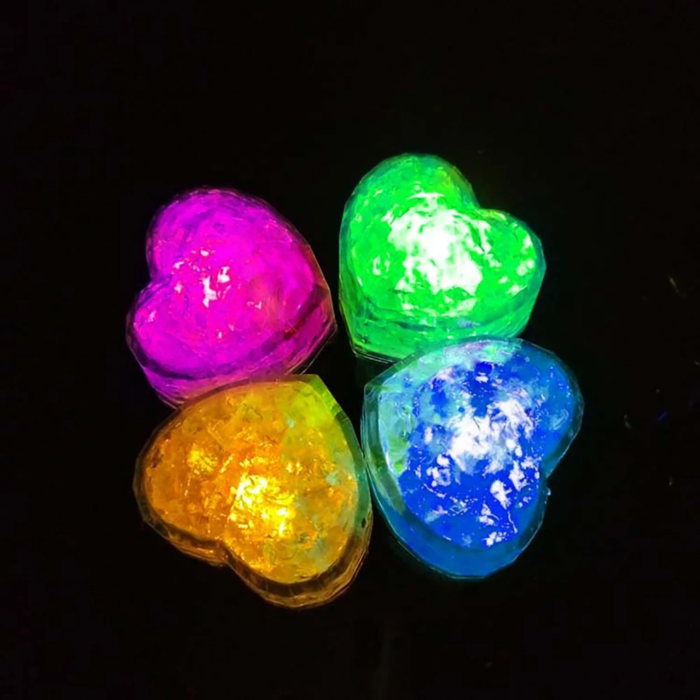 12 шт. Светодиодный светящийся неоновый кубик льда | Дом и сад