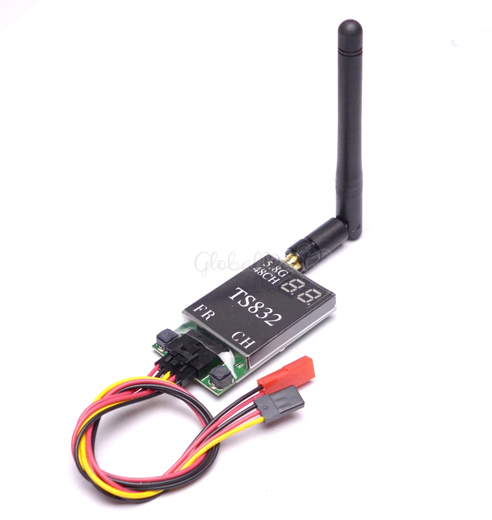 FPV 5 8G 600mW 48CH беспроводной AV Передатчик Приемник TS832 + RC832 RC832H Tx Rx Set / 1000TVL 2 8 мм камера
