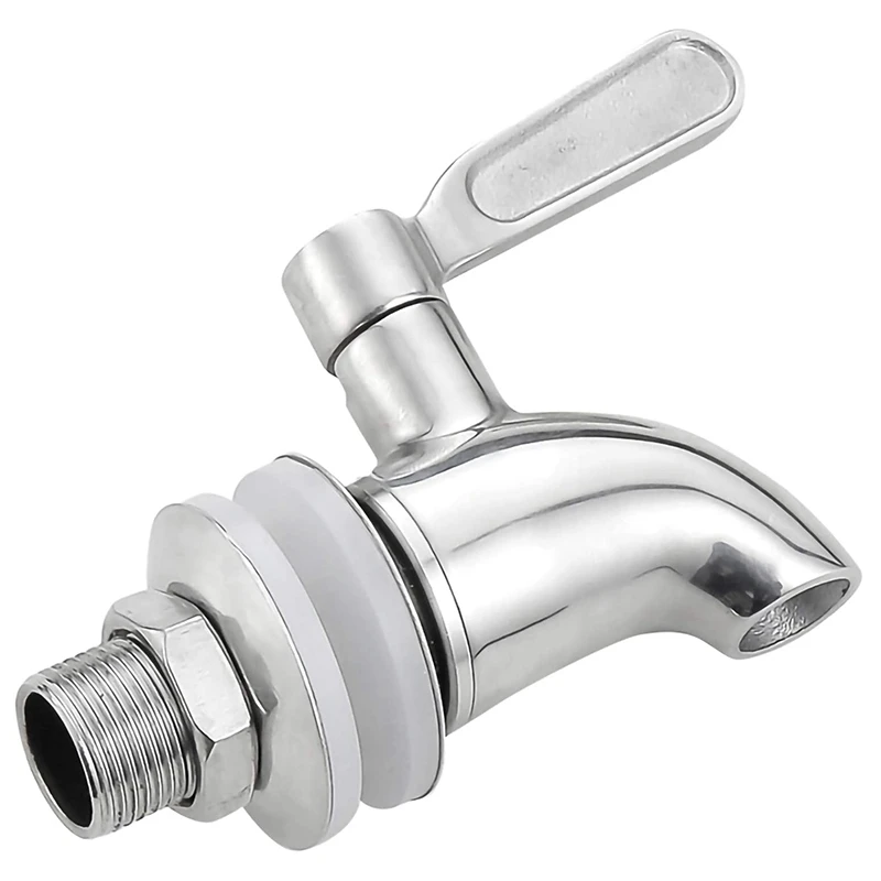 

Stainless Steel Spigot for Drink Dispenser, Replacement Metal Spigot for Beverage Dispenser, Water Dispenser Faucet