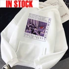 Мужские толстовки с капюшоном Hunter X Hunter, черные толстовки в стиле японского аниме, милые Мультяшные свитшоты с графическим принтом в стиле Харадзюку, зима 2019