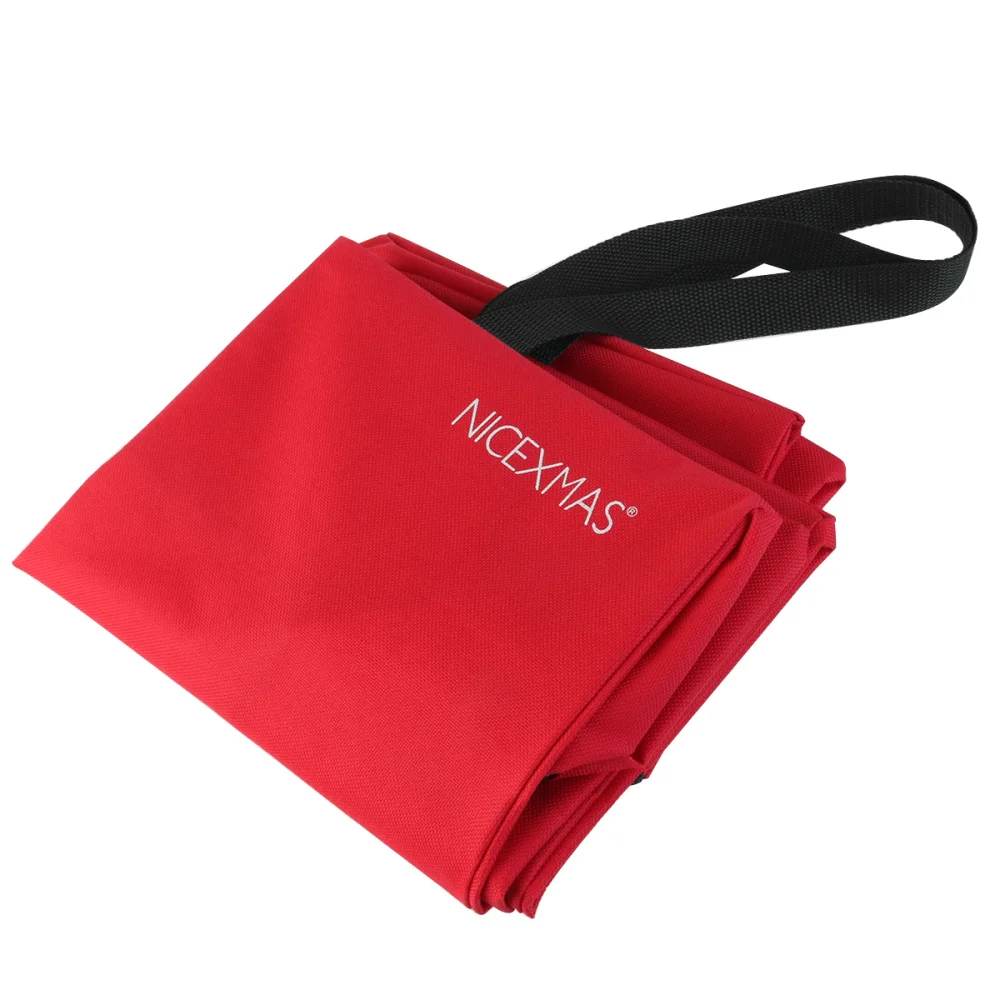

NICEXMAS Red Holiday Christmas Tree Storage Bag Roomy Zippered Bag for Artificial Christmas tree with Handles