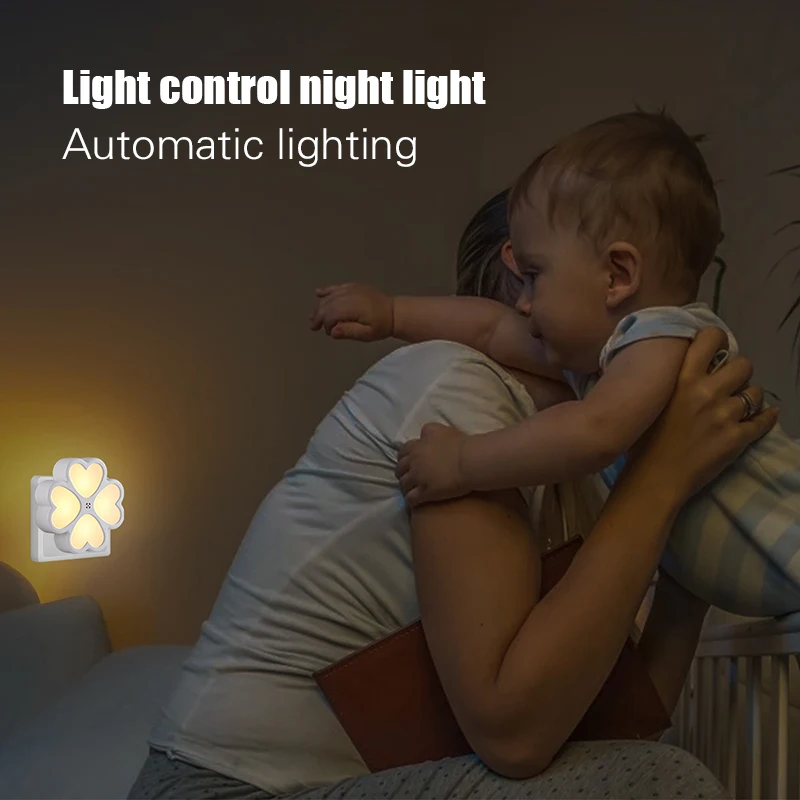 Light Sensor LED Automatic Night Safety Lamp Induction Bathroom Wireless Indoor/Outdoor Creative Angel | Освещение