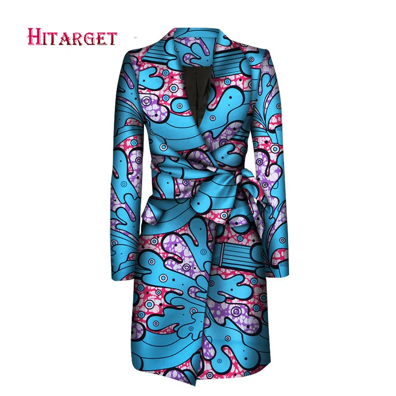 Африканские пальто для женщин базин богатый анкарский принт Чистый хлопок