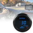 35% хит продаж! Turbo Boost-14-30PSI синий светодиодный мини цифровой УФ-фильтр 52 мм с Turbo Давление метр для 12V 468 цилиндры бензин Ve