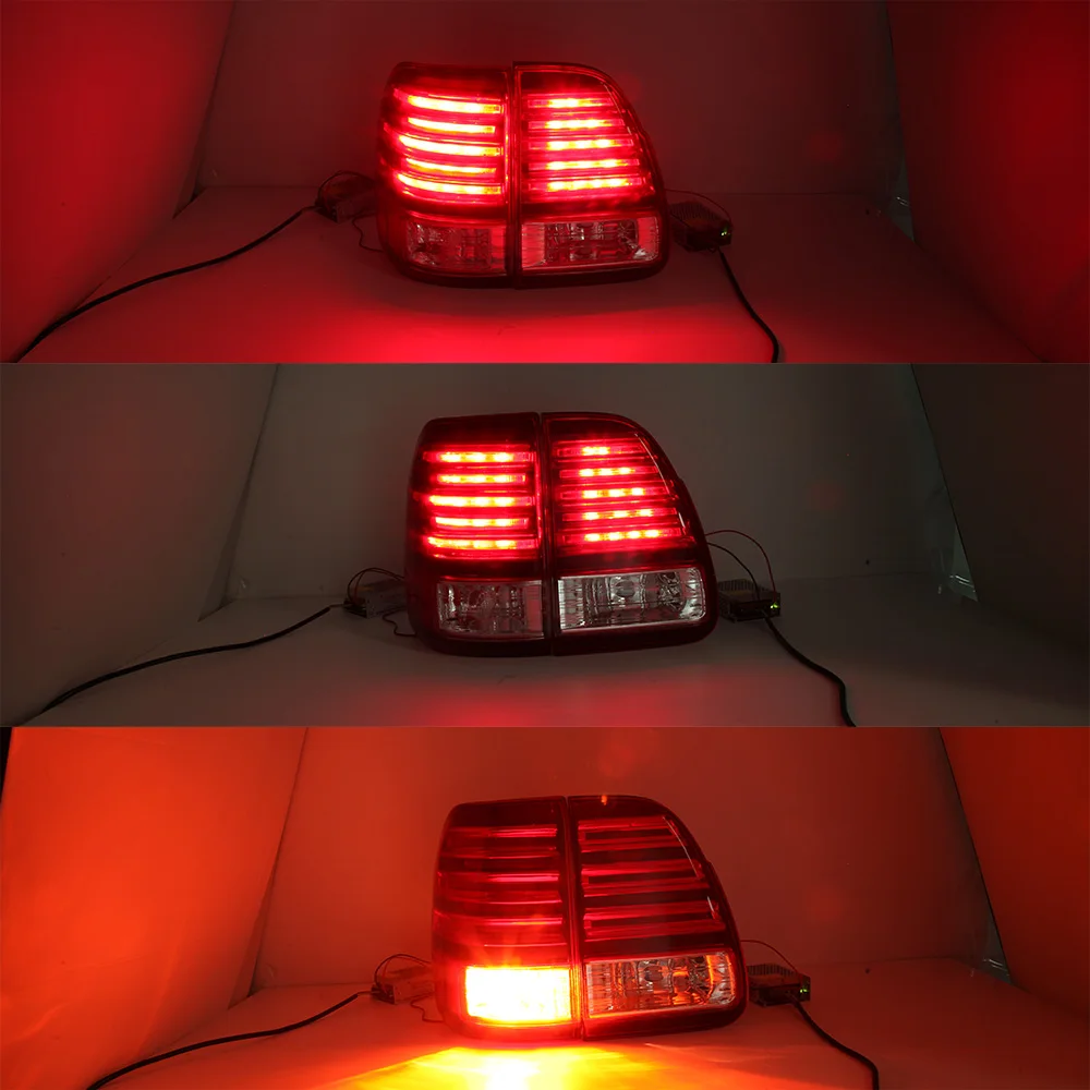 

1 Set/4 Pcs Tail Light Tail Bumper Light For LEXUS LX470 2003-2006 Taillight Rear Reflector Warning Lamp Car Styling Fog Light