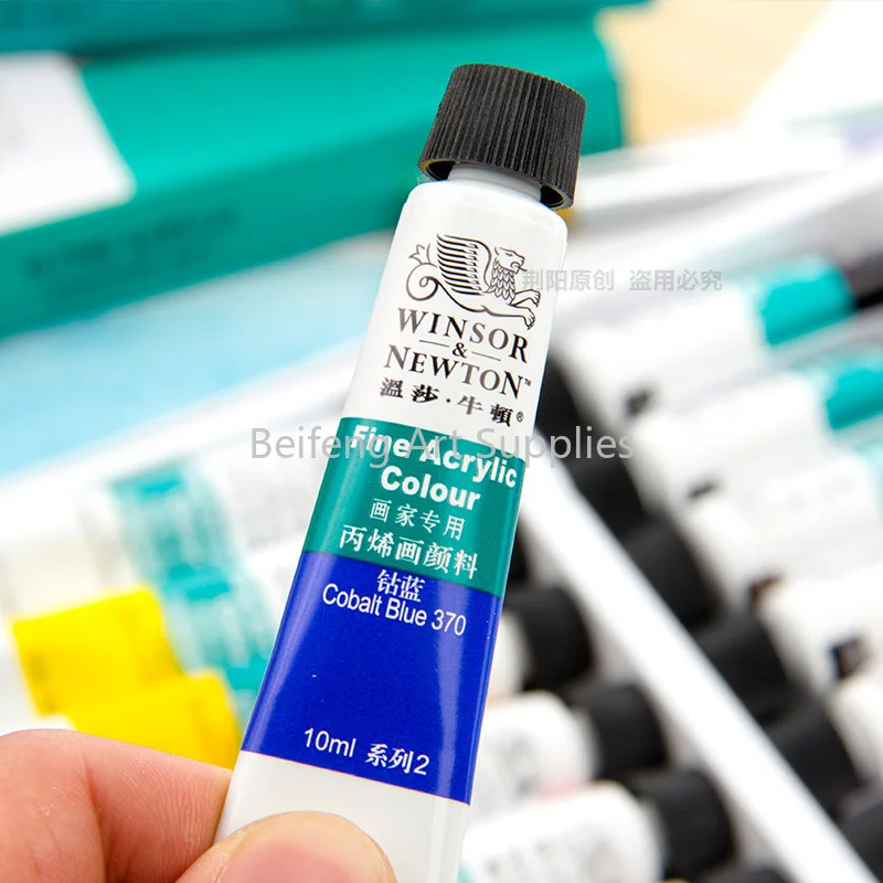 

12/18/24 Colors 10ML Tube Professional Acrylic Paint Set For Fabric Clothing Nail Glass Drawing Painting For Kids Art Supplies