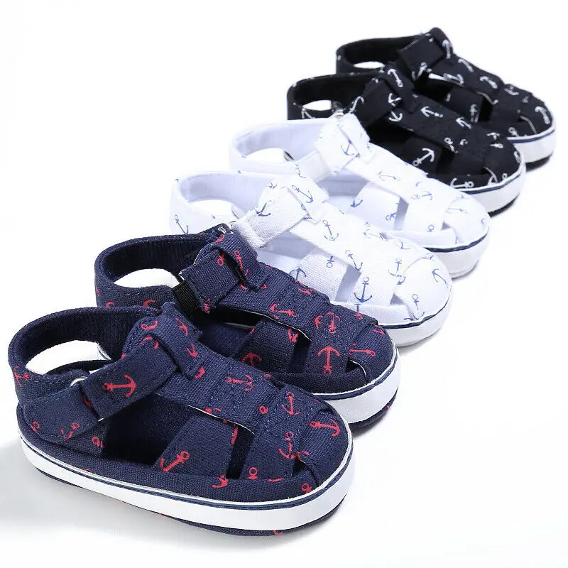 

Summer Baby Shoes Newborn Boys Toddler Baby Boys Girls Pre-walker Shoes Casual Soft Crib Shoes For 0-18M