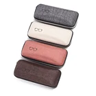 Модные водонепроницаемые футляры для очков EVA, портативный чехол для путешествий, офиса, солнцезащитных очков с ремешком, аксессуары для очков на молнии