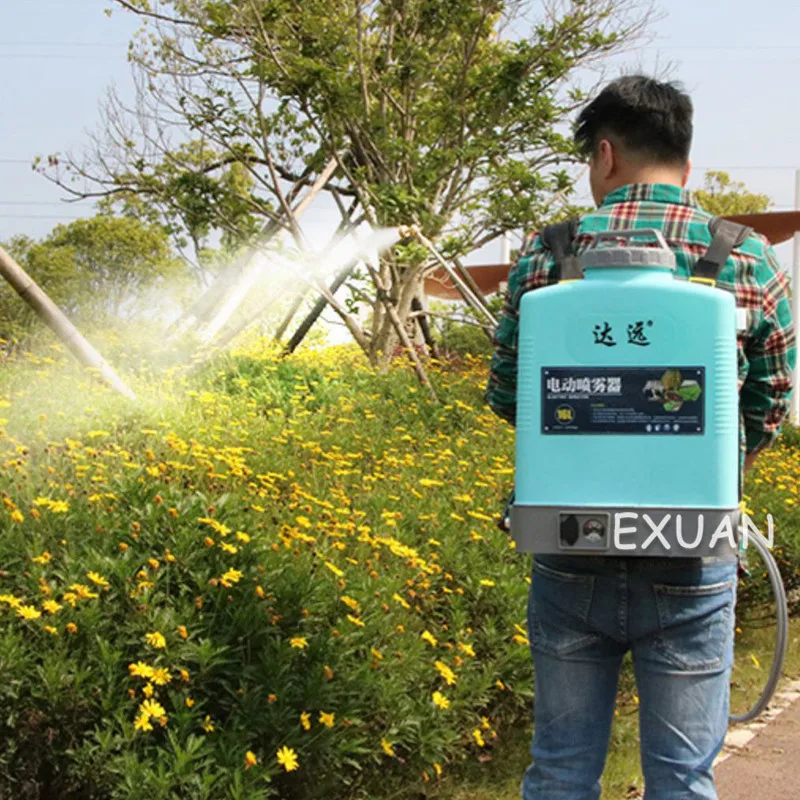 Agricultural Electric Sprayer / Automatic High-Ppressure Insecticidal High-Power Backpack Medicine Bucket | Дом и сад