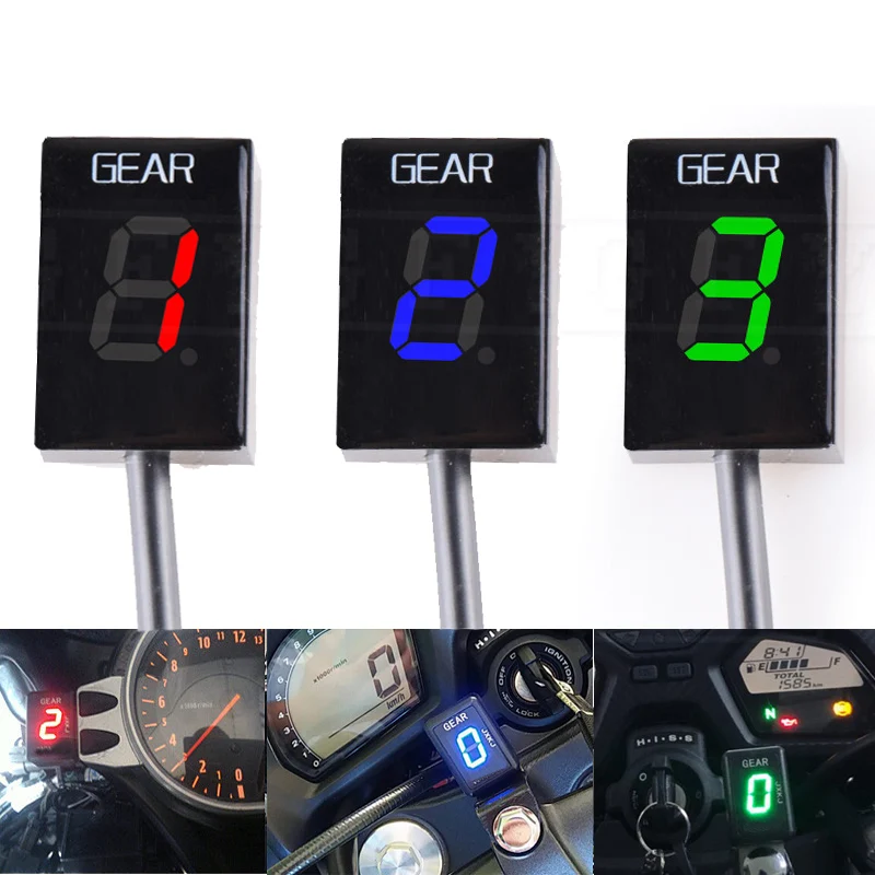 

DL 650 Motorcycle For Suzuki DL 650 v-strom 2012-2019 Motorcycle Motorcycle LCD Electronics 1-6 Level Gear Indicator Digital
