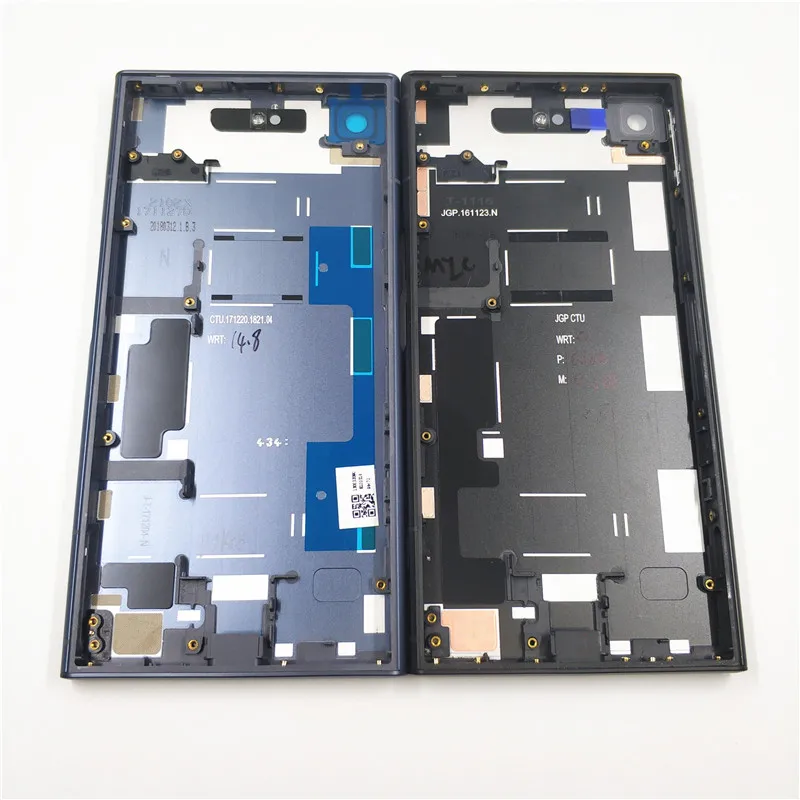 Металлическая Крышка батарейного отсека для Sony Xperia XZ1 G8341 G8342 задняя крышка