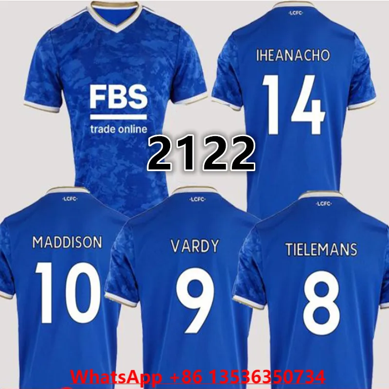 

Adults New 2122 Leicester City VARDY AYOZE TIELEMANS IHEANACHO PEREIRA IHEANACHO CASTAGNE ALBRIGHTON Top Quality