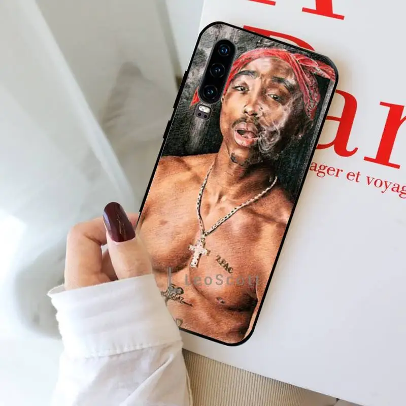

2pac tupac Phone Case For Huawei Y5 Y6 II Y7 Y9 PRIME 2018 2019 NOVA3E P20 PRO P10 Honor 10