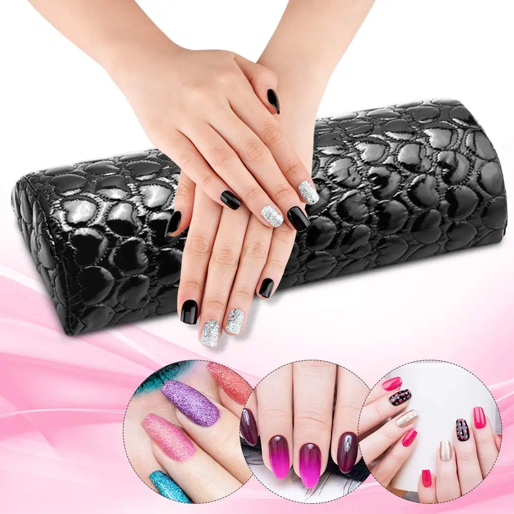 

1pc Nail Art Pillow for Manicure Hand Arm Rest Pillow Cushion Leather Sponge Holder Soft Manicure Equipment Nail Salon Tools