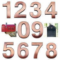 60 hot 10pcsset mailbox number self adhesive chic design easy to install 3d self adhesive door house numbers for apartments