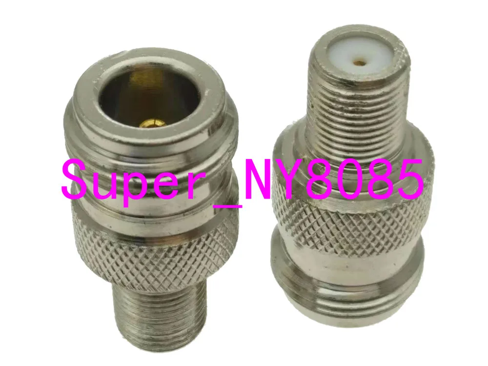 Переходник N female jack в F tv RF коаксиальный 50ohm|Соединители| |