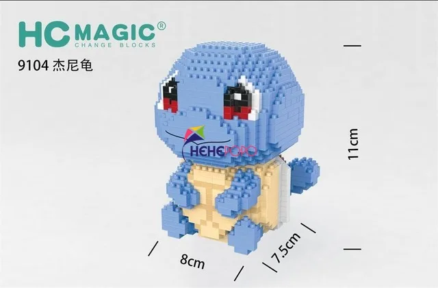 

DIY Pokemon Mini Building Blocks Toys Bricks Pikachu Charizard Anime Diamond Doll Pocket Monster Children Gifts Toy
