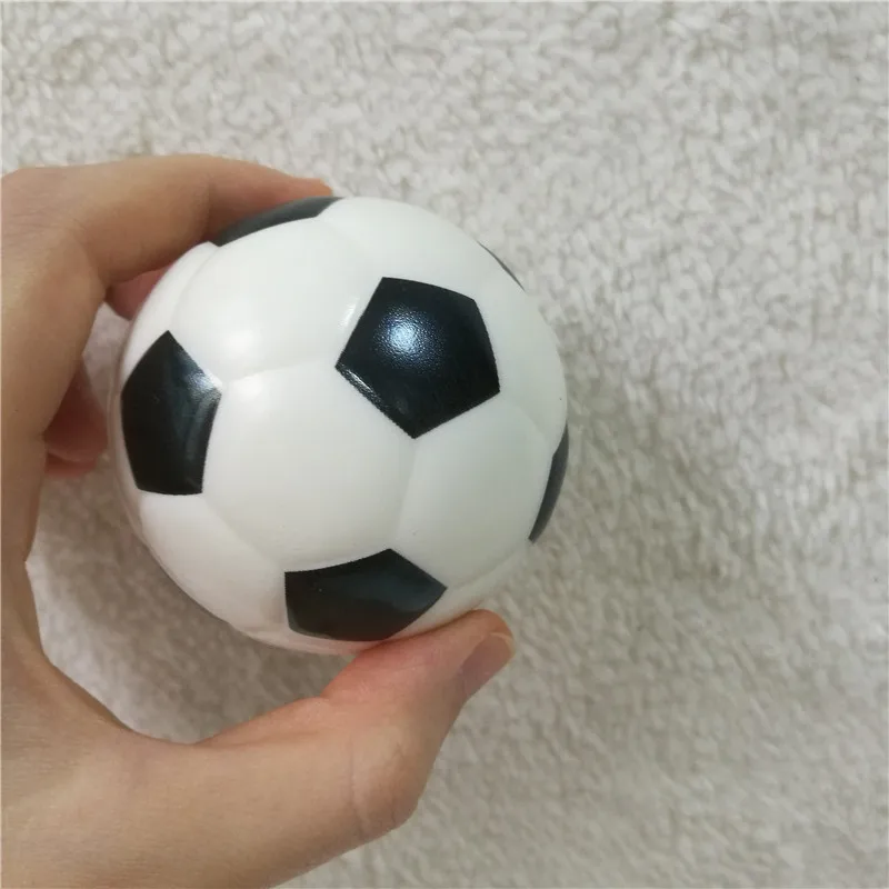 Игрушка антистресс мягкий футбольный мяч рельефный мягкий поролон сжимаемые игрушки антистресс футбольный мяч для детей 12 шт. 6,3 см