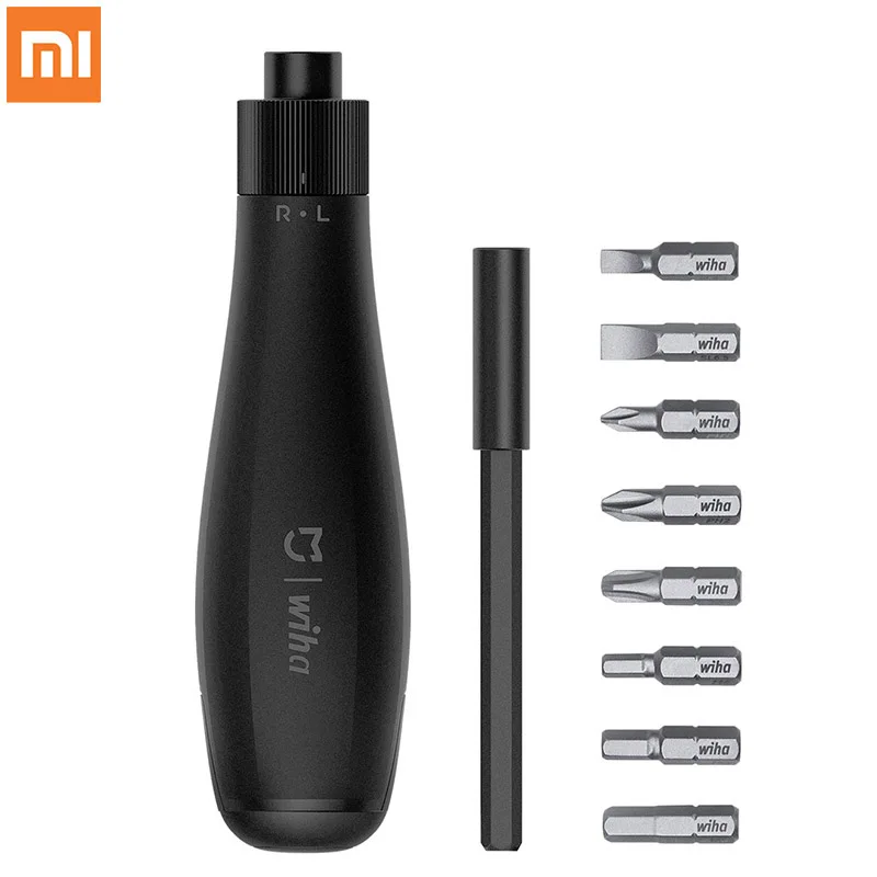 Оригинал Xiaomi Mijia Wiha 8/16 в 1 отвертка с храповым механизмом домашняя высокоточная