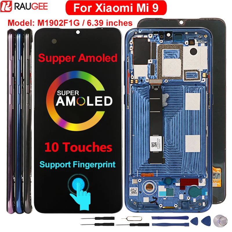Дисплейный модуль для Xiaomi Mi 9 с рамкой/без рамки | Мобильные телефоны и аксессуары