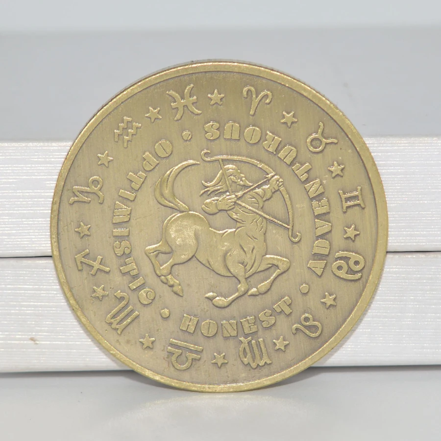 Созвездия Антикварная Серебряная Памятная монета коллекционные монеты в