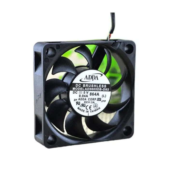 Охлаждающий вентилятор Adda, 6 см, 6015 дюйма, 5 В, а, гарантия качества