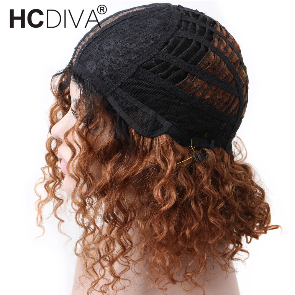 Объемный волнистый парик на фронте шнурка Омбре блонд для женщин 150% бразильские