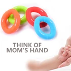 Для занятий дома рукоятки мышцы Мощность для детей кистевой эспандер Резиновые Влагалища, который поможет избавиться от пальца кольцо-эспандер тренажерный зал, игрушка для снятия стресса в ребенка