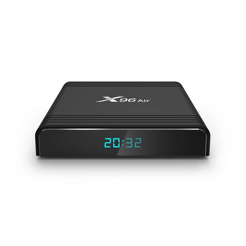 Android TV Box 9 0 X96 Air Amlogic S905X3 64-разрядный четырехъядерный 2G 16G Поддержка 8K и 100M Ethernet Tv box