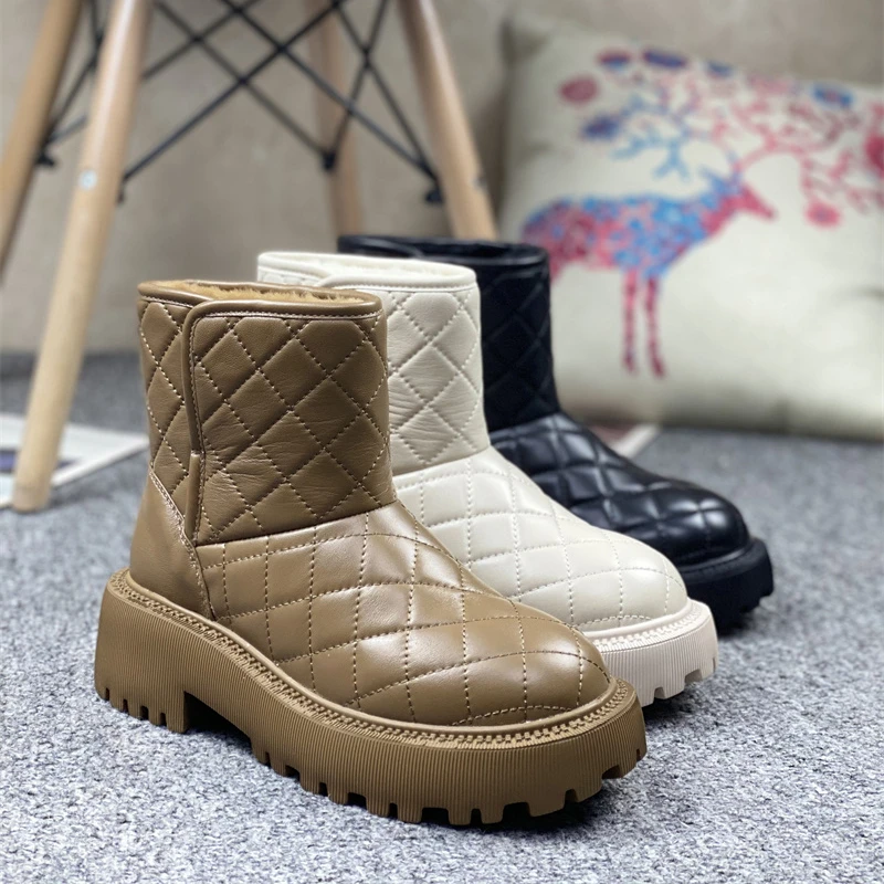 

Fashion Shoes Women's Snow Boots Anti-skiing Boots High-top Short Plush Warm Women's Boots Outdoor Comfortable Women's Boots