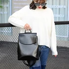 Модный женский рюкзак из высококачественной искусственной кожи, школьные ранцы для девочек-подростков, сумка на плечо