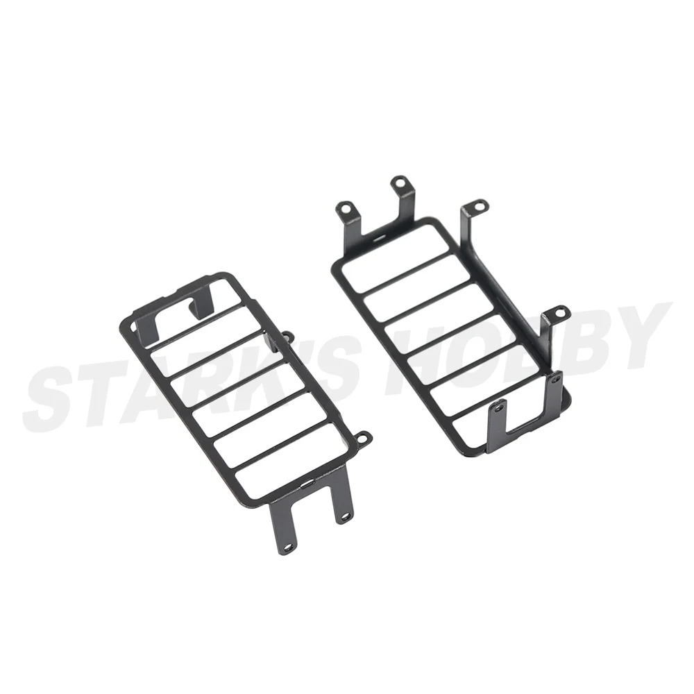 

TRX-4 2pcs Metal Headlights Tail Lamp Guards Light Cover for 1/10 RC Crawler TRX4 G500 TRX6 G63 Chassis Upgrade Parts