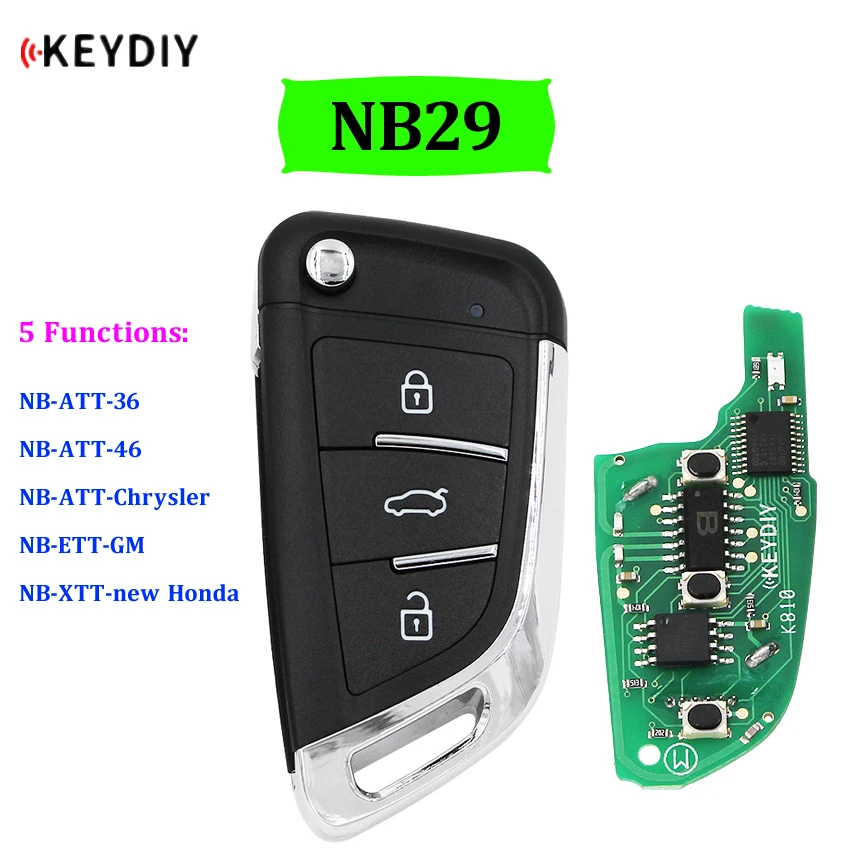 Многофункциональный пульт дистанционного управления KEYDIY NB29 для KD900 + URG200 KD-X2 5