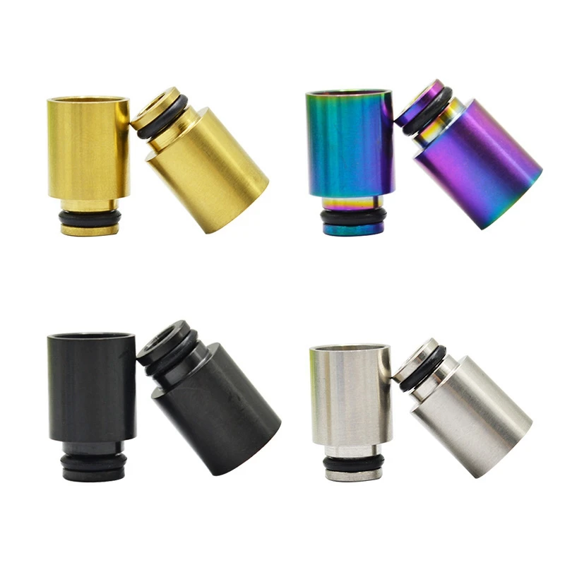 Stainless Steel Drip tip 510 Electronic Cigarette Holder Resin Mouthpiece for 510 Thread Mouthpiece Tanks Epoxy Atomizer