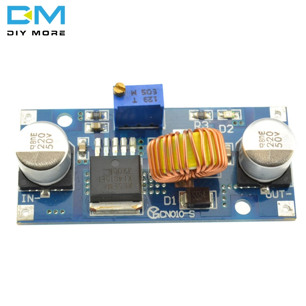 5A DC понижающий Регулируемый Модуль питания литиевое зарядное устройство XL4015 4 ~ 38