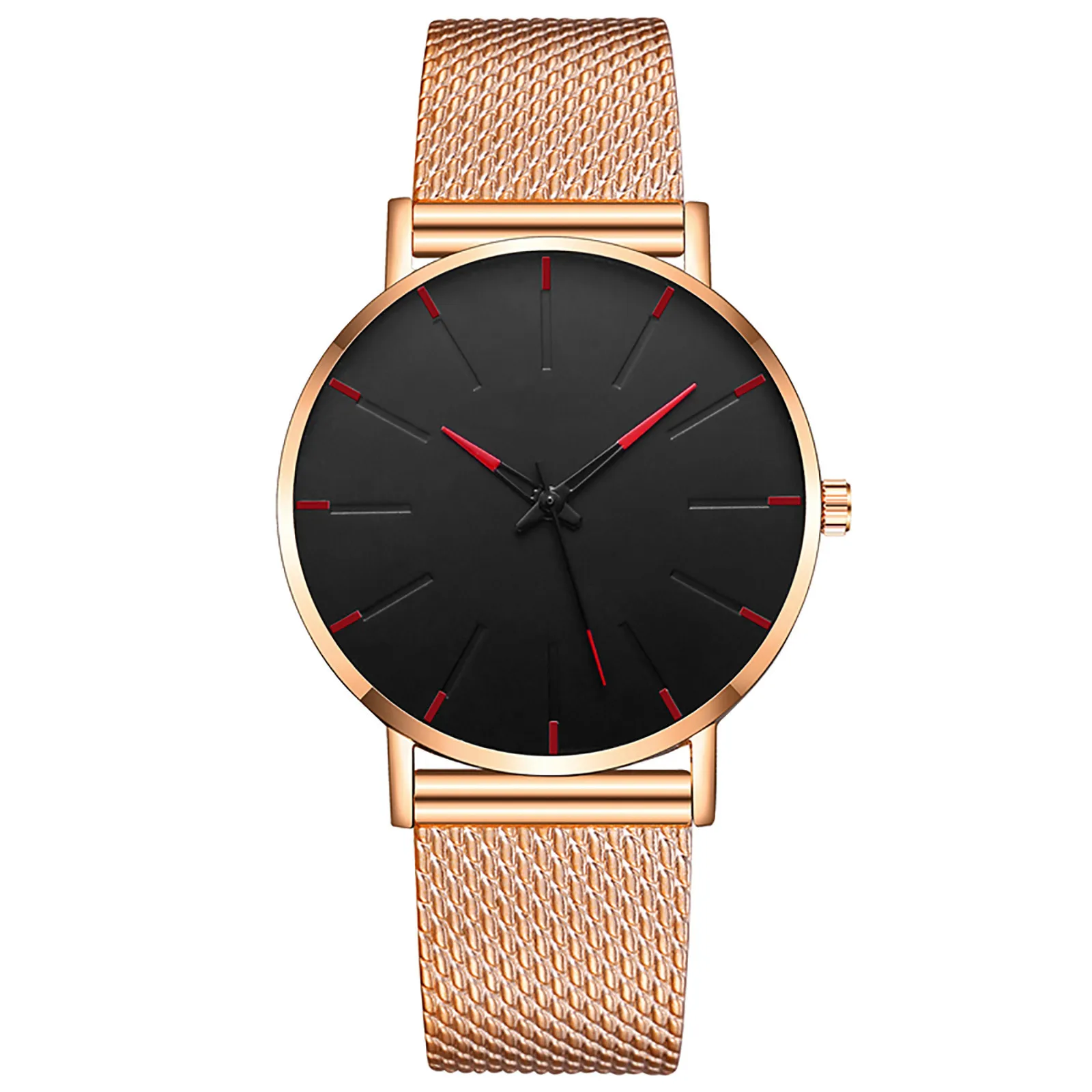

#40 Men's Mesh Strap Ultra-thin Quartz Watch Mens Watches Top Brand Luxury Fashion Designer Luxury Watch Reloj Hombre Reloj