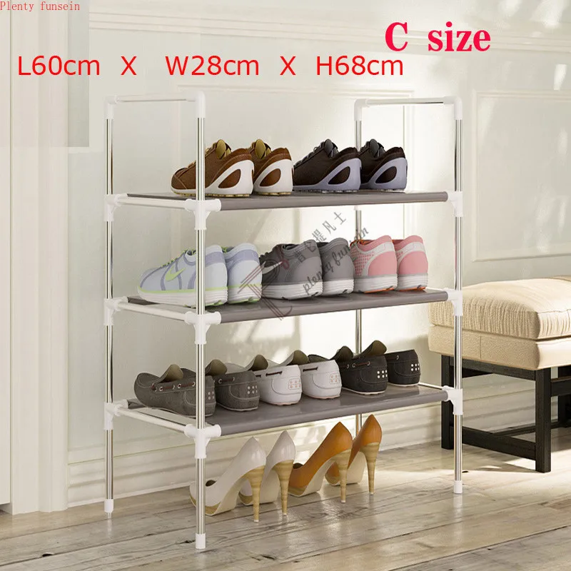 Полка органайзер для обуви стеллаж хранения много отделений гостиной дома| |