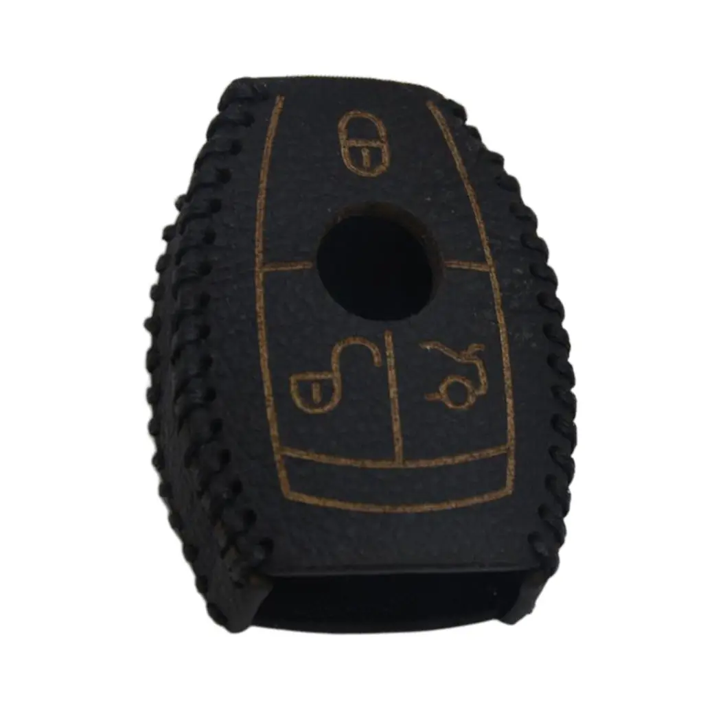 

Black Auto Key Case Cover For E Class W203 W210 W211 AMG W204