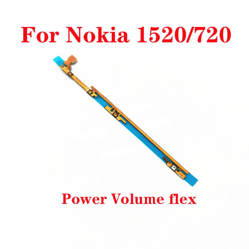 

For Nokia 1520 720 Power On Off Volume Up Down Button Key Flex Cable