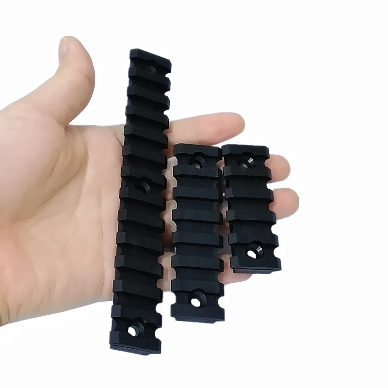 3 набор размеров 5 7 13 Слот " 3" " Пикатинни Вивер рейку ABS пластик AR15 M4 Keymod Rail Handguard раздел для охоты
