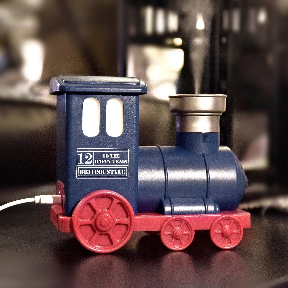 USB train mini Humidifiers Air Ultrasonic Humidifier Essential Oil Diffuser Mist Maker Humidificador Gift | Бытовая техника